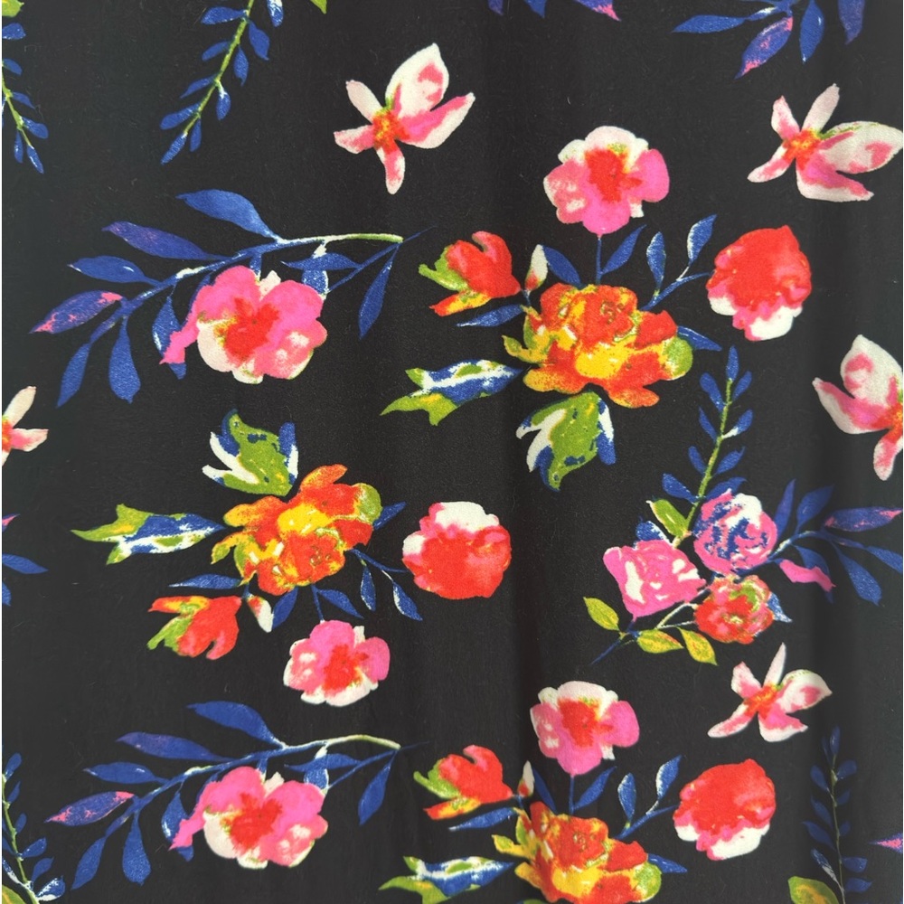 Bobbie Brooks Floral Maxi Dress Size Medium - Picture 2 of 6